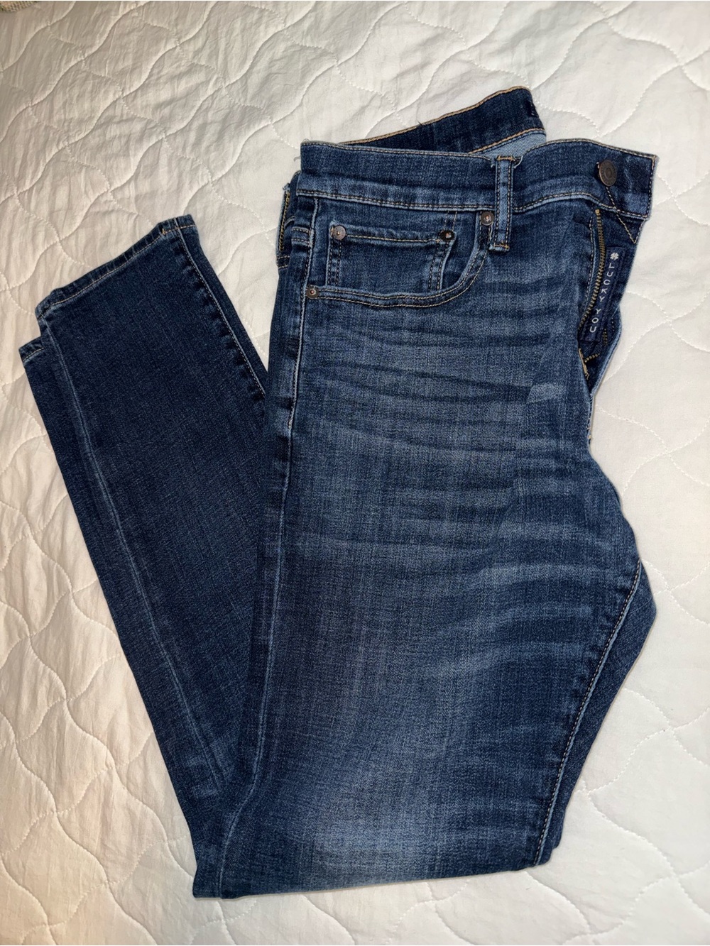 Lucky Brand Men's Athletic Slim 412 Dark Blue Stretch Jeans